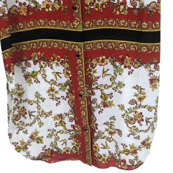 Zara Basic Japanese Style Kimono, Giesha Girl, Shirt Dress, Enamel Buttons XS - Picture 5 of 10